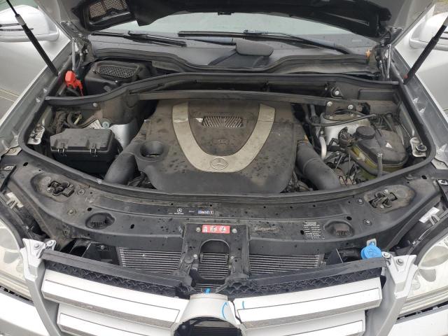 4JGBF7BE3BA698976 - 2011 MERCEDES-BENZ GL 450 4MATIC SILVER photo 12