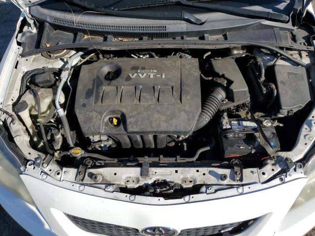 1NXBU40E99Z021494 - 2009 TOYOTA COROLLA BASE WHITE photo 11