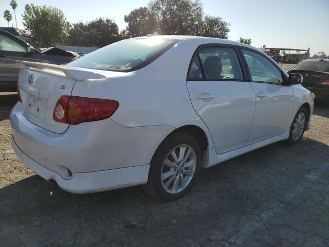 1NXBU40E99Z021494 - 2009 TOYOTA COROLLA BASE WHITE photo 3