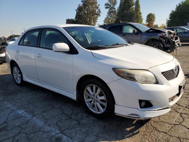 1NXBU40E99Z021494 - 2009 TOYOTA COROLLA BASE WHITE photo 4