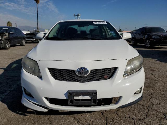 1NXBU40E99Z021494 - 2009 TOYOTA COROLLA BASE WHITE photo 5