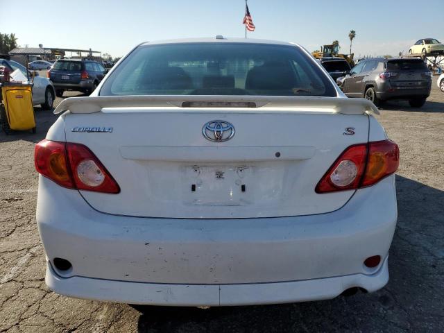 1NXBU40E99Z021494 - 2009 TOYOTA COROLLA BASE WHITE photo 6