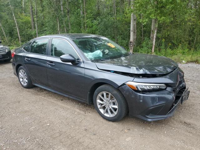 2HGFE2F32NH111551 - 2022 HONDA CIVIC EX GRAY photo 4