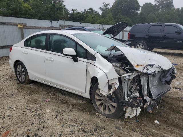 19XFB2F55CE381911 - 2012 HONDA CIVIC LX WHITE photo 4