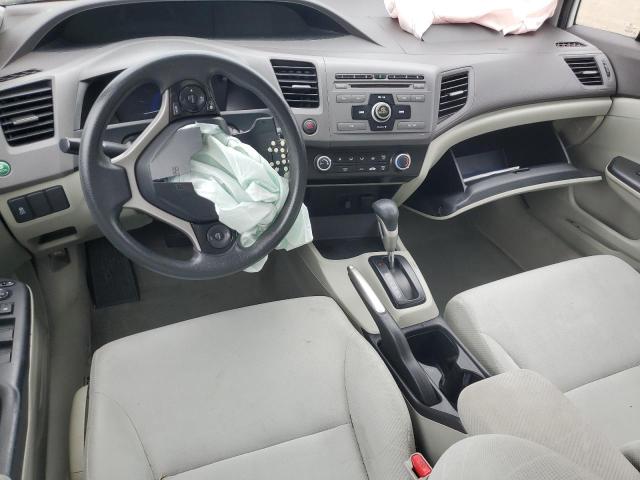19XFB2F55CE381911 - 2012 HONDA CIVIC LX WHITE photo 8