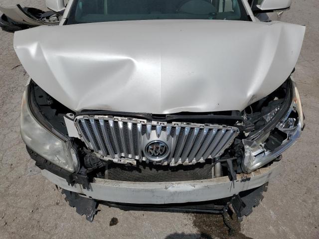 1G4GE5ED6BF342668 - 2011 BUICK LACROSSE CXS WHITE photo 11