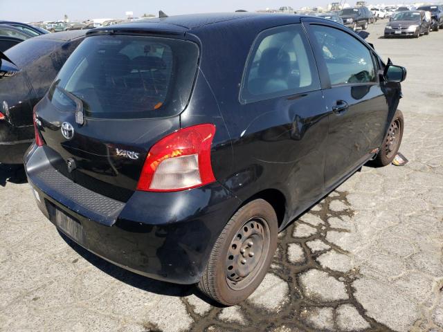 JTDJT923075066519 - 2007 TOYOTA YARIS HATC BLACK photo 3