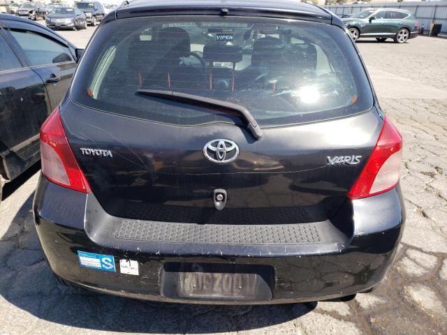 JTDJT923075066519 - 2007 TOYOTA YARIS HATC BLACK photo 6