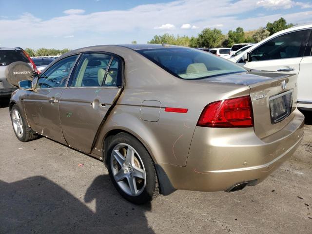 19UUA66296A072572 - 2006 ACURA 3.2TL GOLD photo 2