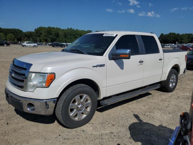 1FTFW1CF3EKD28832 - 2014 FORD F150 SUPERCREW WHITE photo 1