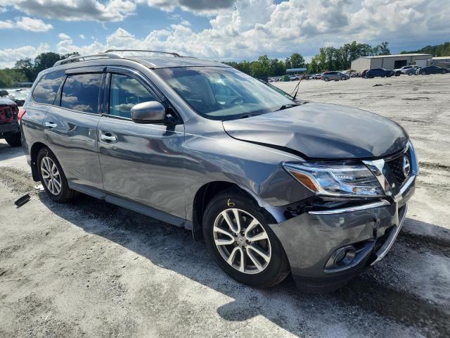 5N1AR2MM4FC705454 - 2015 NISSAN PATHFINDER S GRAY photo 4