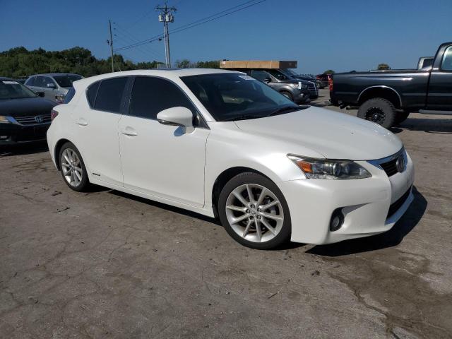 JTHKD5BH2C2060883 - 2012 LEXUS CT 200 WHITE photo 4