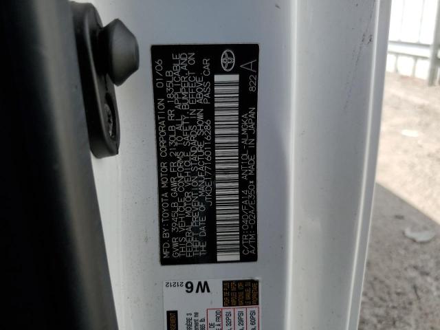 JTKDE177160116286 - 2006 TOYOTA SCION TC 白色 照片 12