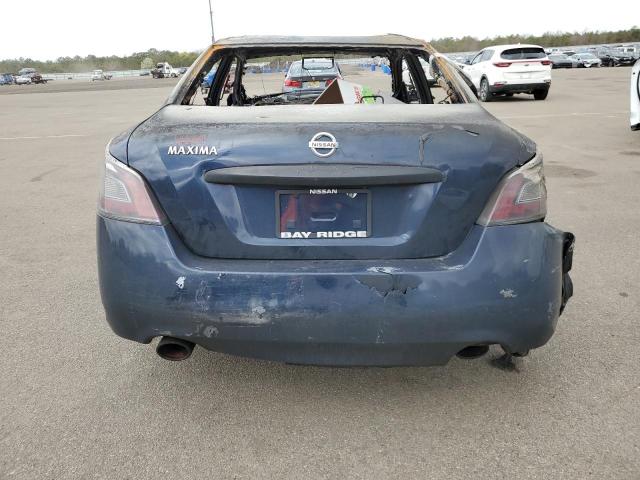 1N4AA5AP0EC487626 - 2014 NISSAN MAXIMA S BLUE photo 6