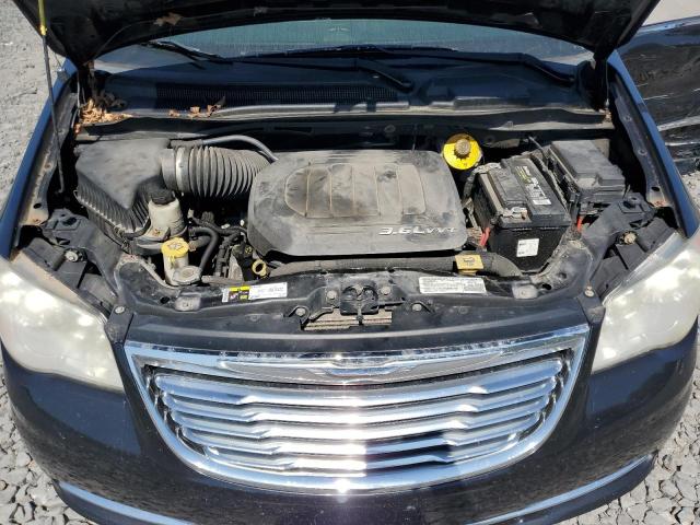 2C4RC1BG1ER158391 - 2014 CHRYSLER TOWN & COU TOURING BLACK photo 12