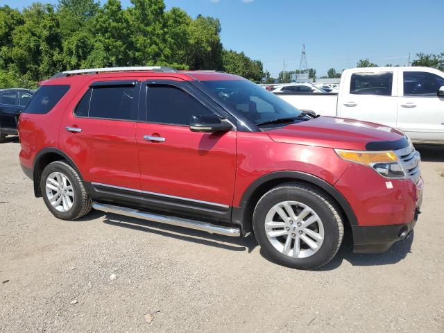 1FMHK8D83CGA97083 - 2012 FORD EXPLORER XLT RED photo 4