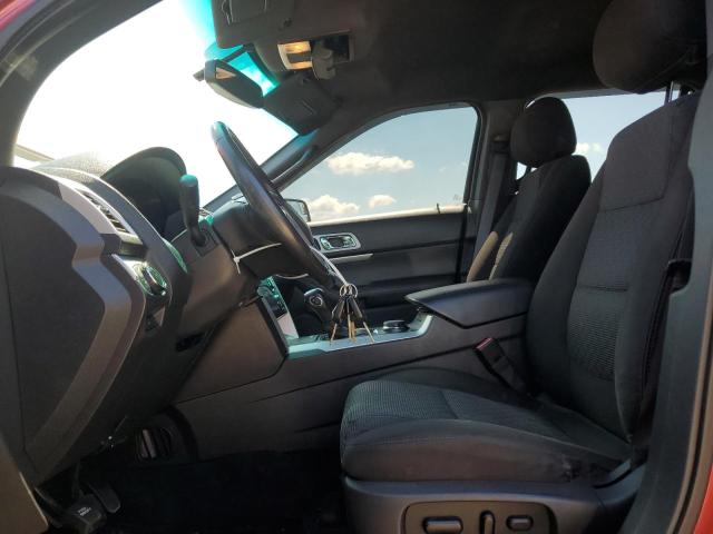 1FMHK8D83CGA97083 - 2012 FORD EXPLORER XLT RED photo 7