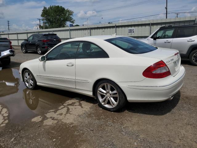 WDBTJ56H79F265527 - 2009 MERCEDES-BENZ CLK 350 Ақ фото 2