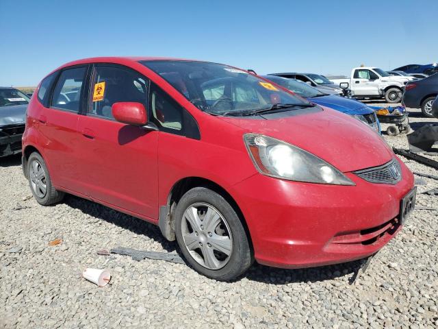 JHMGE8H37DC047512 - 2013 HONDA FIT RED photo 4