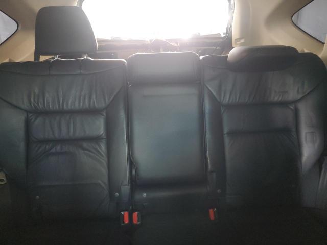 5J6RM3H77CL007619 - 2012 HONDA CR-V EXL GRAY photo 10