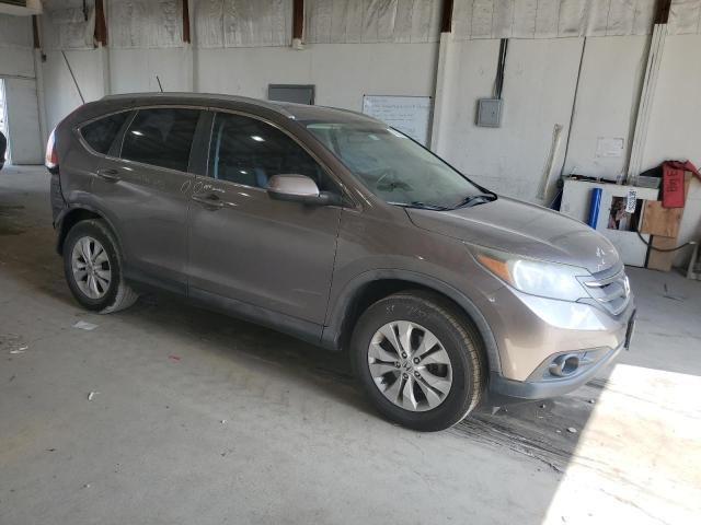 5J6RM3H77CL007619 - 2012 HONDA CR-V EXL GRAY photo 4