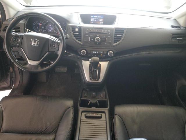 5J6RM3H77CL007619 - 2012 HONDA CR-V EXL GRAY photo 8
