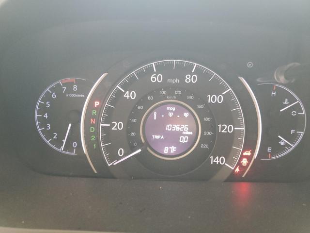 5J6RM3H77CL007619 - 2012 HONDA CR-V EXL GRAY photo 9