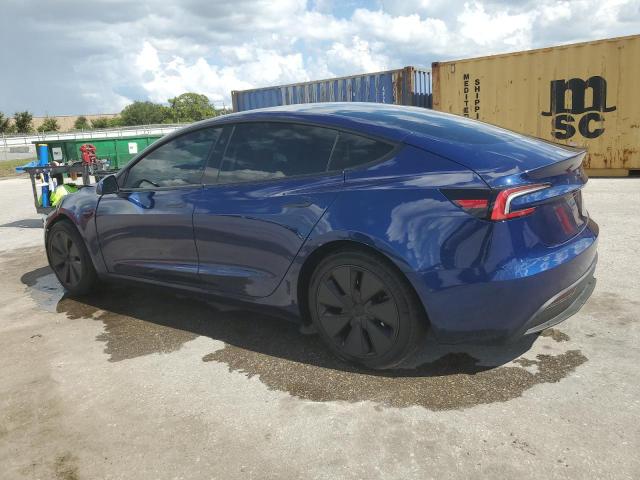 5YJ3E1EBXRF759333 - 2024 TESLA MODEL 3 蓝色 照片 2