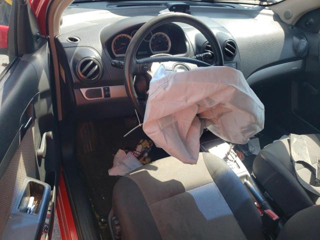 KL1TD66E29B653106 - 2009 CHEVROLET AVEO LS 红色 照片 8