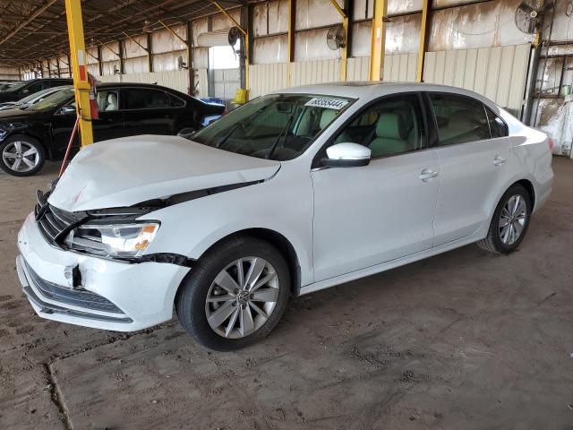 3VWD07AJ3FM319140 - 2015 VOLKSWAGEN JETTA SE WHITE photo 1