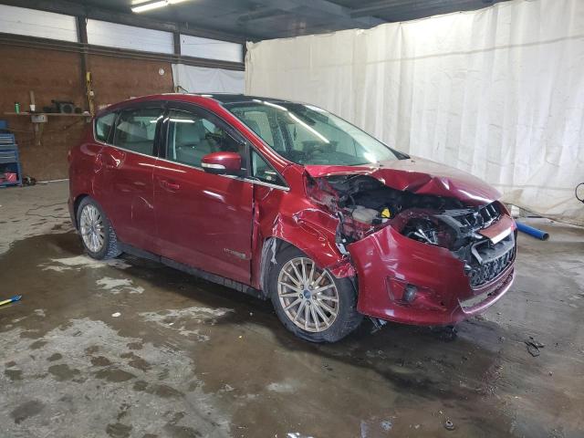 1FADP5BU0DL547435 - 2013 FORD C-MAX SEL 栗色 照片 4