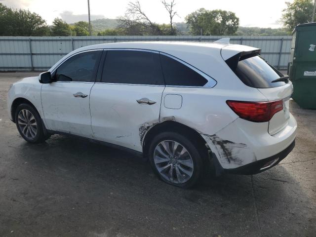 5FRYD3H47FB013188 - 2015 ACURA MDX TECHNOLOGY Weiß Foto 2