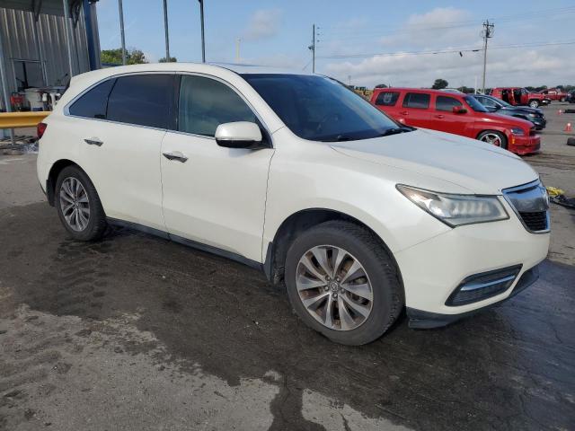5FRYD3H47FB013188 - 2015 ACURA MDX TECHNOLOGY Weiß Foto 4