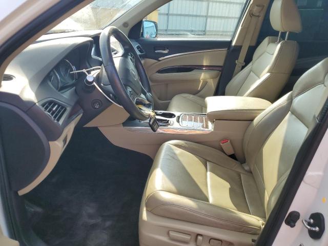 5FRYD3H47FB013188 - 2015 ACURA MDX TECHNOLOGY Weiß Foto 7