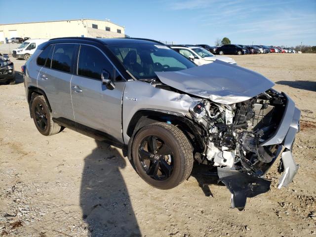 2T3EWRFV0KW021814 - 2019 TOYOTA RAV4 XSE SILVER photo 4