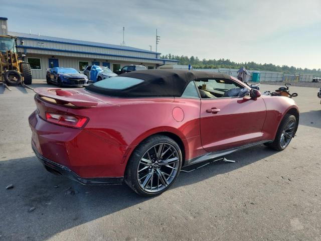 1G1FK3D65J0108029 - 2018 CHEVROLET CAMARO ZL1 Rouge photo 3
