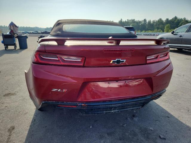 1G1FK3D65J0108029 - 2018 CHEVROLET CAMARO ZL1 Rouge photo 6