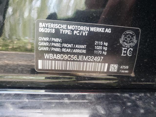 WBA8D9C56JEM32497 - 2018 BMW 330 XI BLUE photo 12