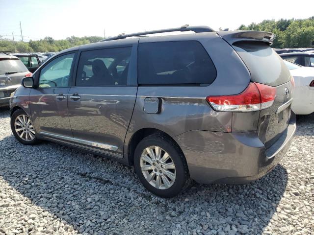 5TDDK3DC2CS031561 - 2012 TOYOTA SIENNA XLE GRAY photo 2