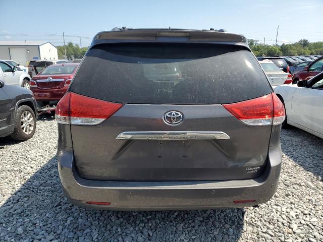 5TDDK3DC2CS031561 - 2012 TOYOTA SIENNA XLE GRAY photo 6
