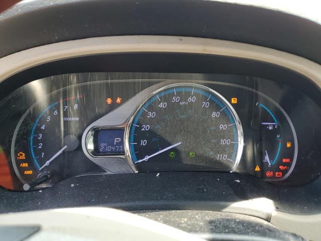 5TDDK3DC2CS031561 - 2012 TOYOTA SIENNA XLE GRAY photo 9