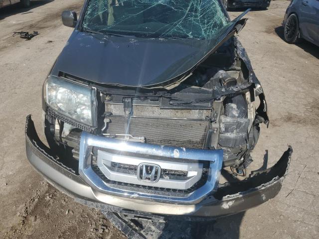 5FNYF4H52BB072816 - 2011 HONDA PILOT EXL GOLD photo 12