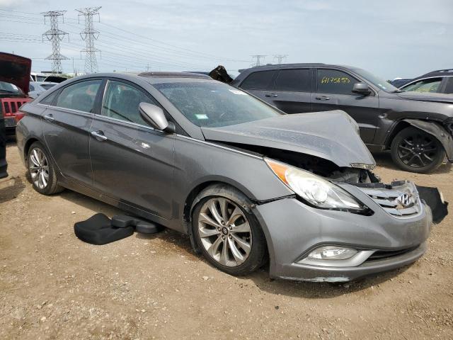 5NPEC4AC3BH080588 - 2011 HYUNDAI SONATA SE GRAY photo 4