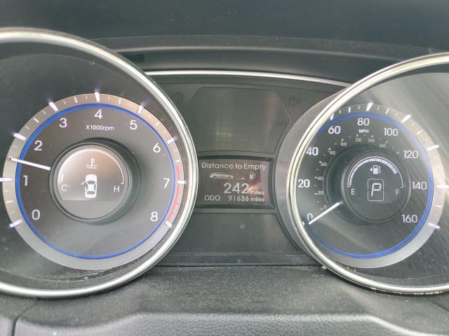 5NPEC4AC3BH080588 - 2011 HYUNDAI SONATA SE GRAY photo 9