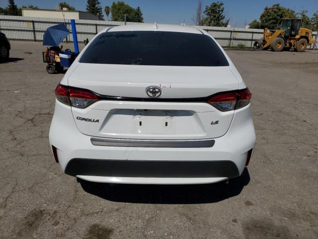 5YFEPMAE8MP196025 - 2021 TOYOTA COROLLA LE WHITE photo 6