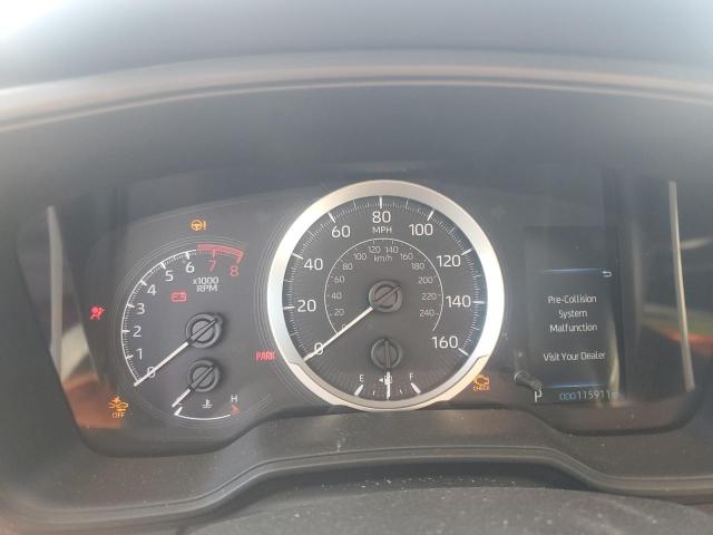 5YFEPMAE8MP196025 - 2021 TOYOTA COROLLA LE WHITE photo 9