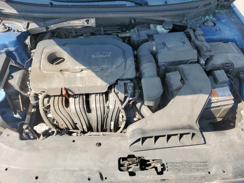 5NPE24AF5KH778939 - 2019 HYUNDAI SONATA SE Көк фото 11