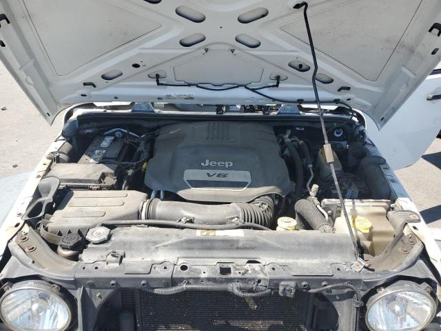 1C4BJWDG3GL110503 - 2016 JEEP WRANGLER U SPORT WHITE photo 11