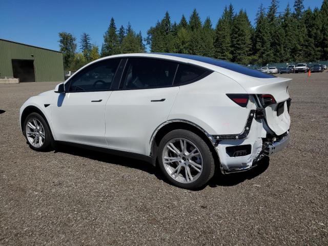 7SAYGDEEXPF835256 - 2023 TESLA MODEL Y WHITE photo 2