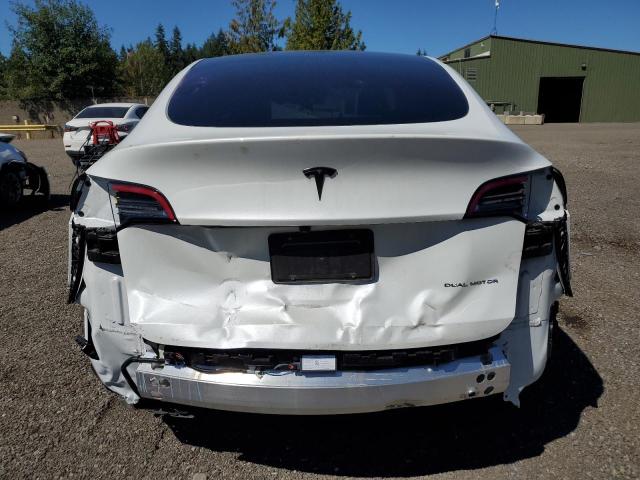7SAYGDEEXPF835256 - 2023 TESLA MODEL Y WHITE photo 6